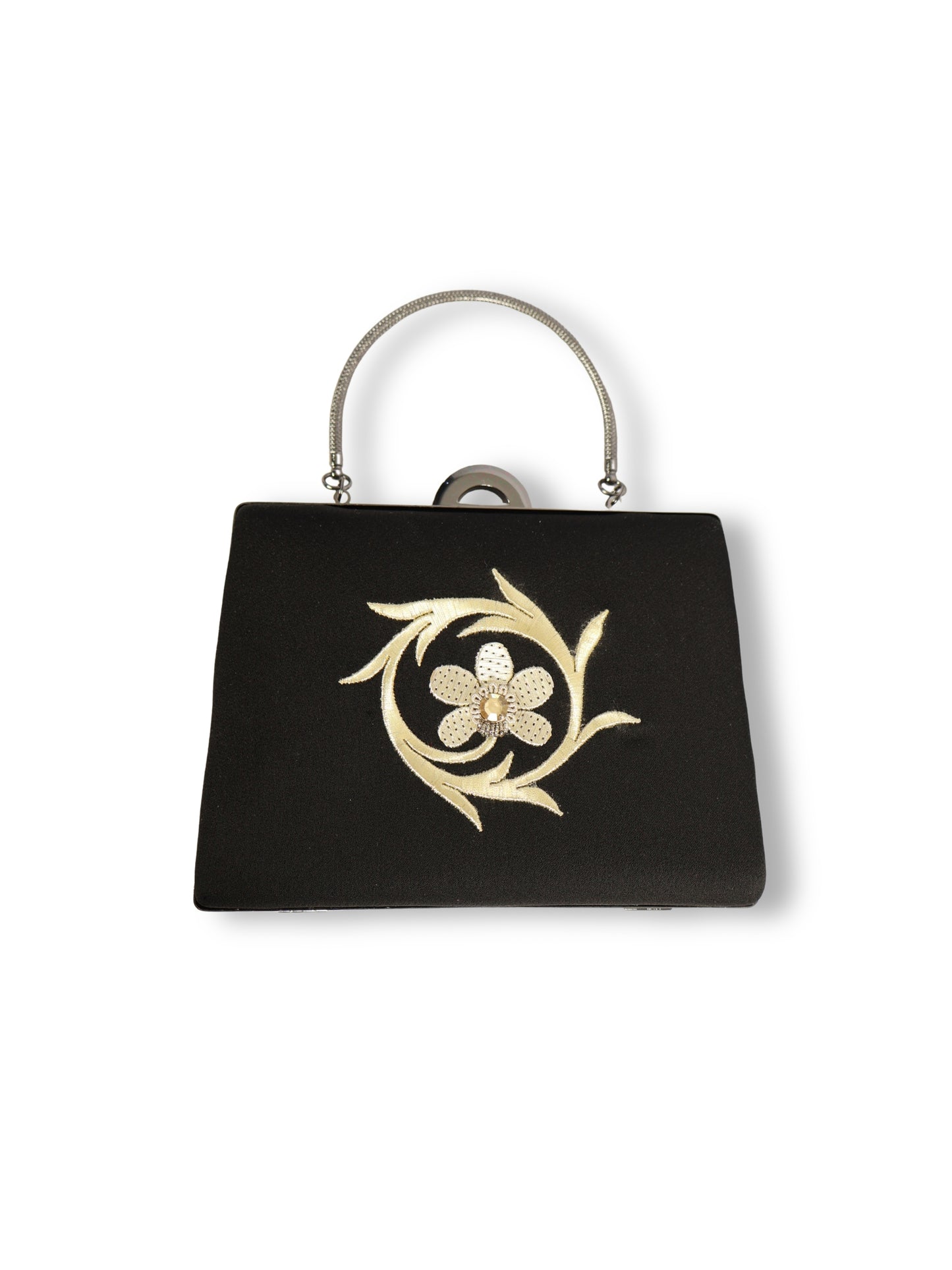 Zarif Hatıra – Gold Simli El İşçiliği El Çantası