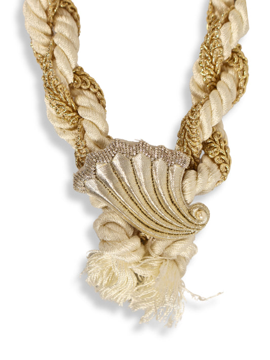 Yelda – Rope Shaped Quiet Elegance Necklace