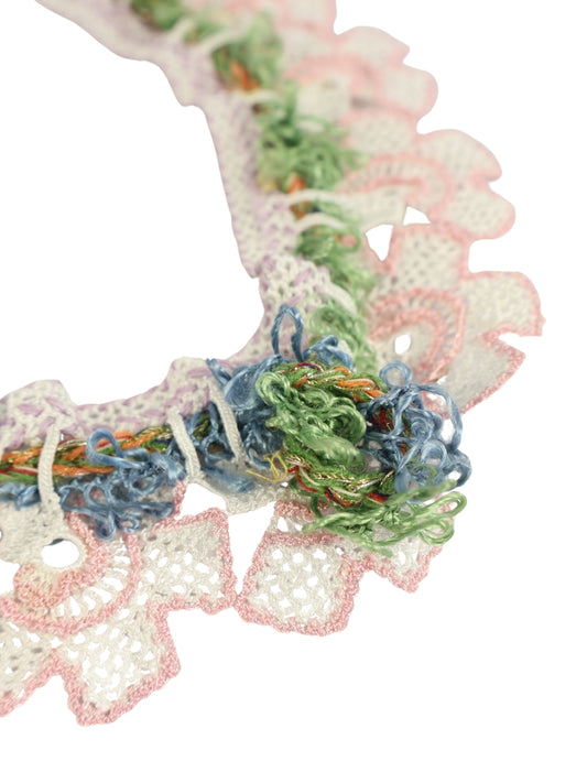 Colorful Memories – Hand Knitted Floss Cord Necklace