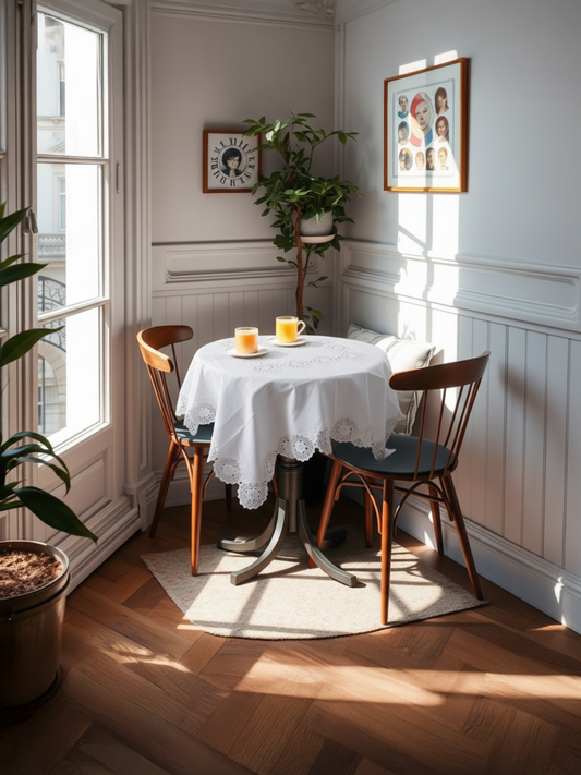 Zamanın İlmeği – Antika Tığ Motiflerinden Uyarlama Dekoratif Örtü