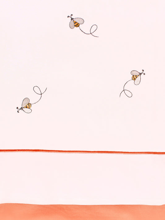 Balım – Arı Motifli Pamuklu Keten Nevresim Takımı