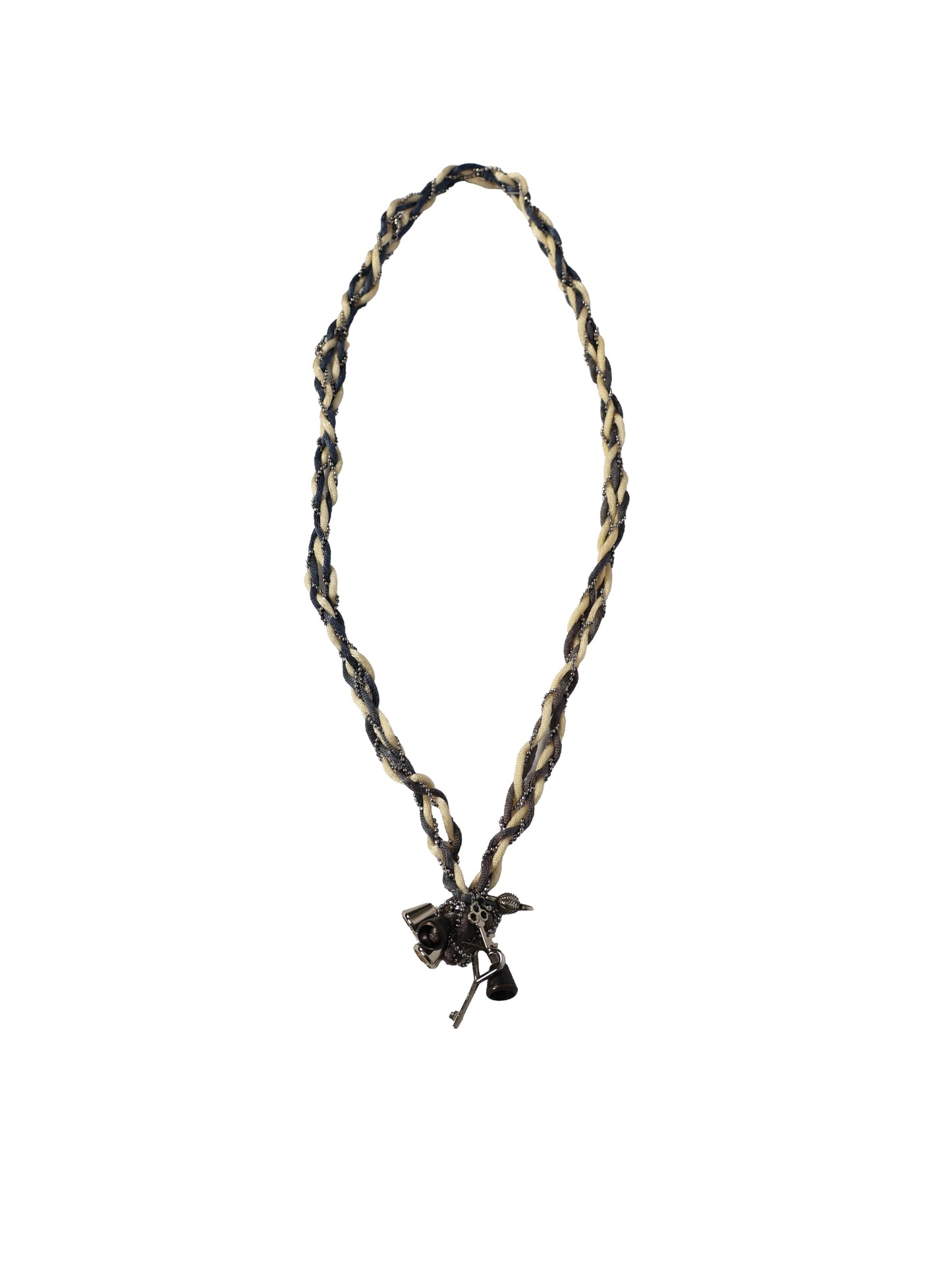 Grace – Twisted Touch Necklace in Quiet Light