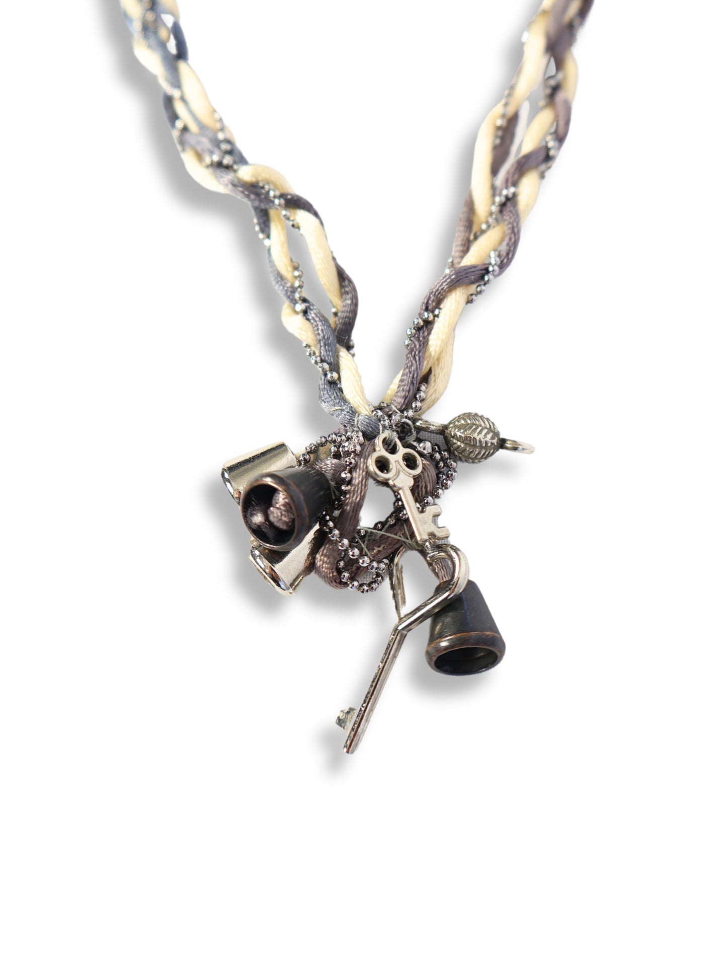 Grace – Twisted Touch Necklace in Quiet Light