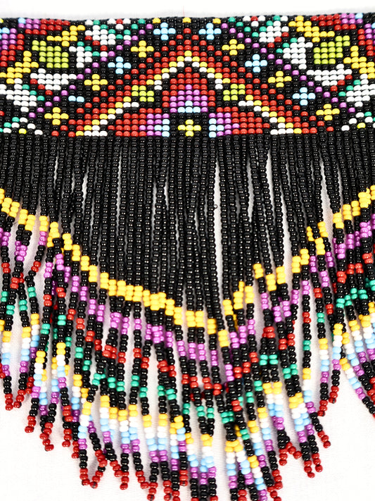 Berfin – A Pair of Earthy Tones and Colorful Steps Anklets