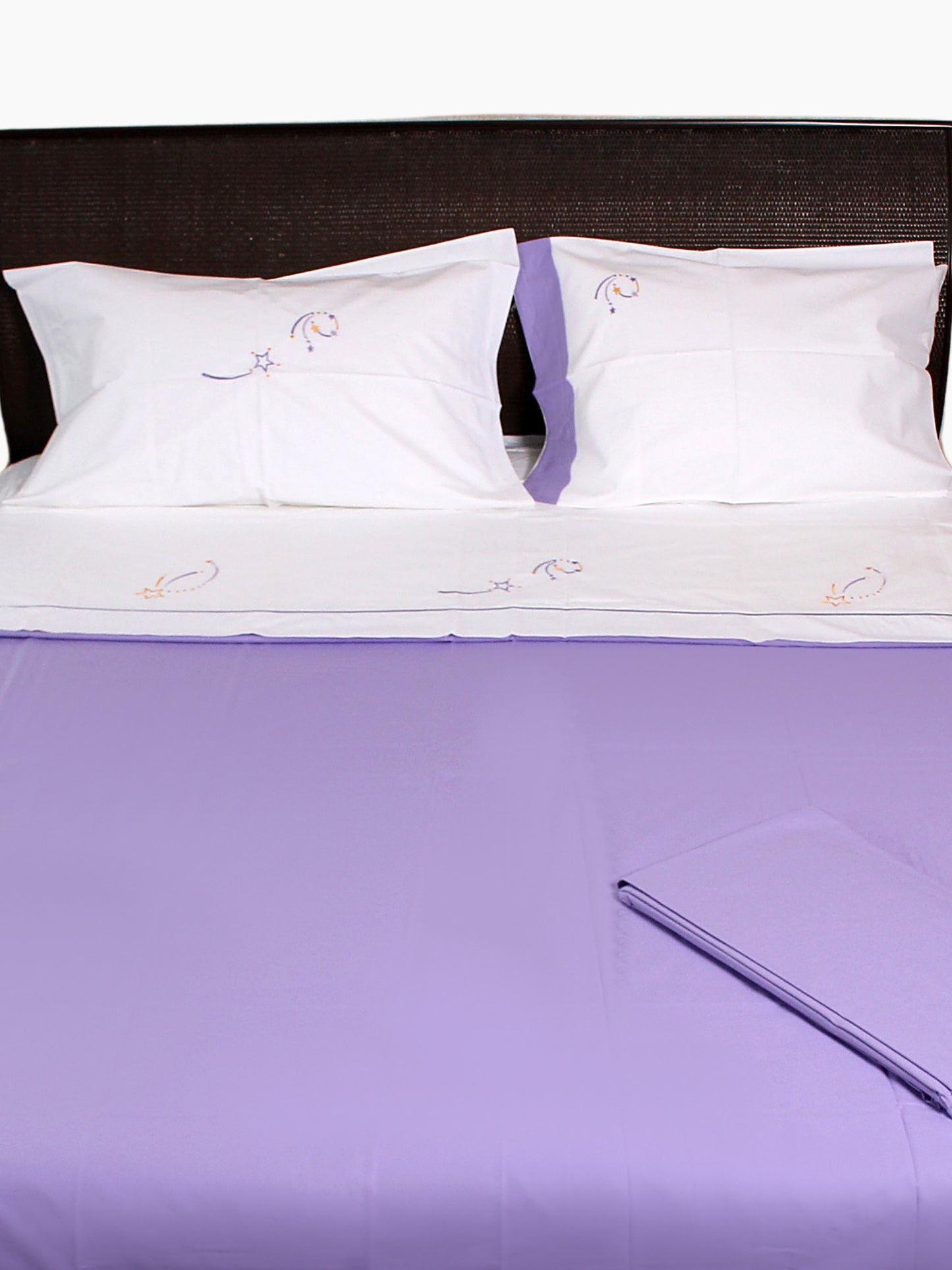 Lalin – Nakışlı Pamuklu Keten Nevresim Takımı