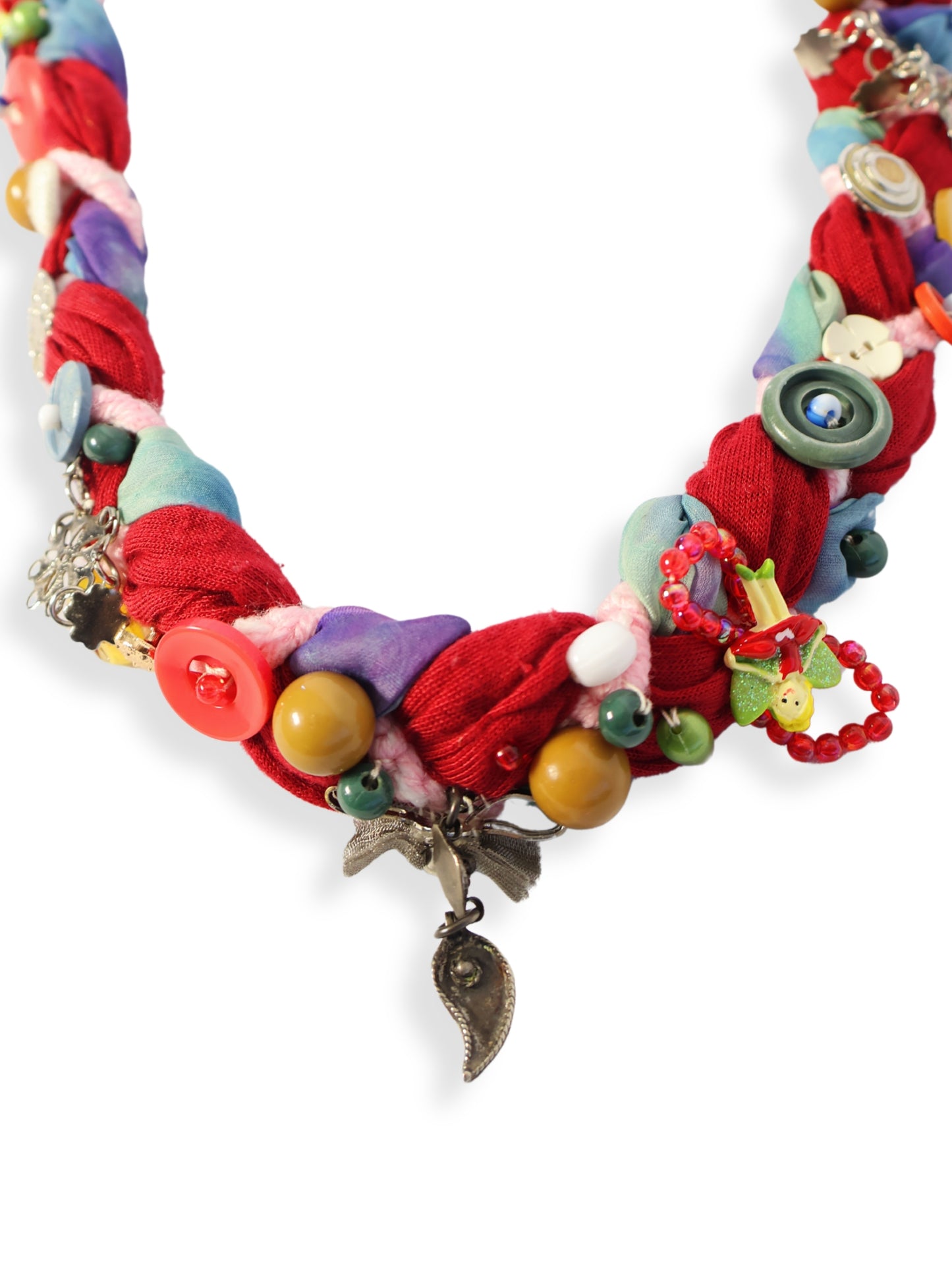 Melis – Play of Colors and Cheerful Twists Necklace