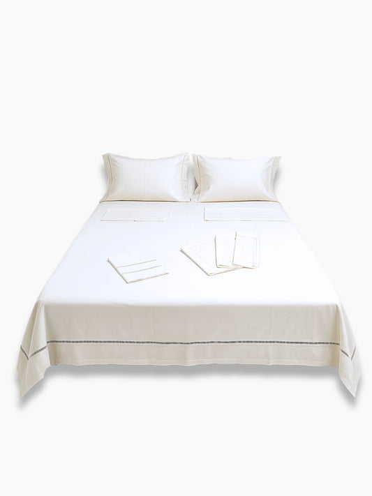 Fransız Koton Saten Özel Biricik Butik Üretim Nevresim Seti