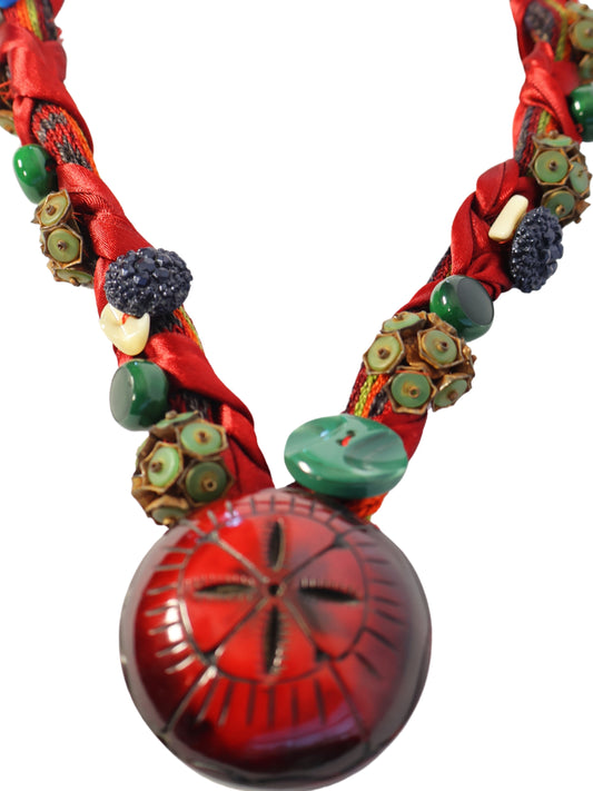 Bedriye – Yoruk Stone and Twisted Road Necklace