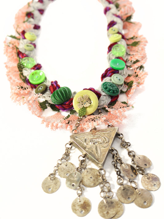 Elvan – Colorful Texture and Authentic Timbre Necklace