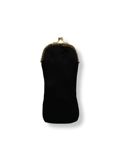 Iris – Hand Embroidered Velvet Elegance Handbag