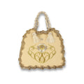 Sırma Touch - Maraş Embroidery and Lace Detailed Gusseted Handbag