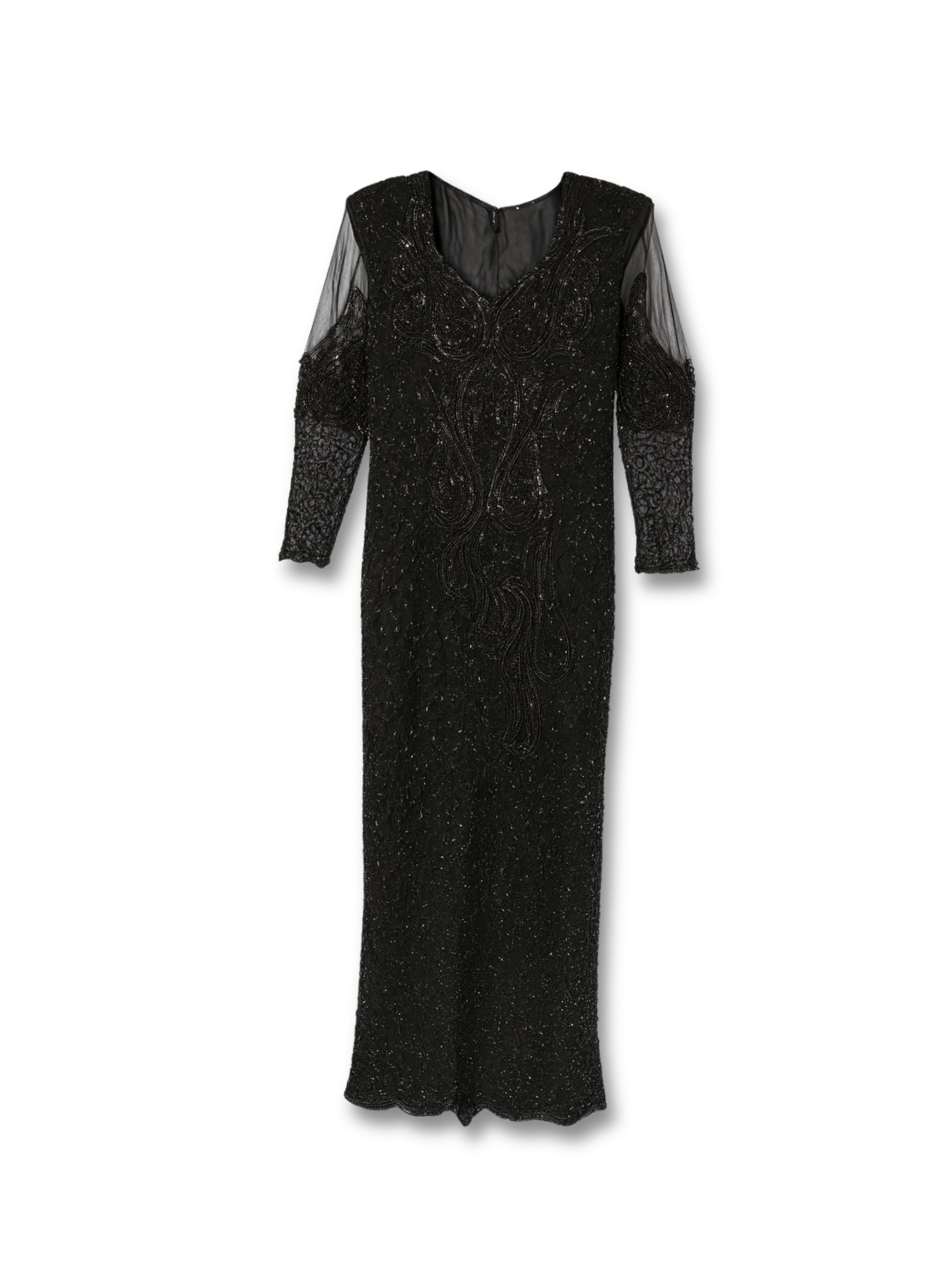 Siyah Işıltı – Uzun Elbise