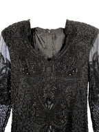 Siyah Işıltı – Uzun Elbise