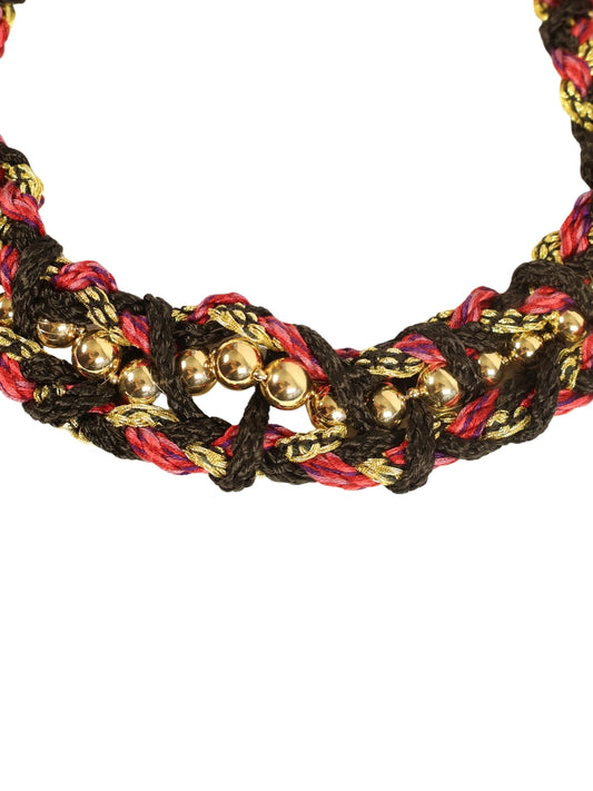 Gece Meyvesi – Molinalı Simli Taşlı Kolye