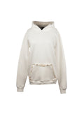 İnci Dokunuş – El Dantelli Cep Detaylı Kapşonlu Sweatshirt