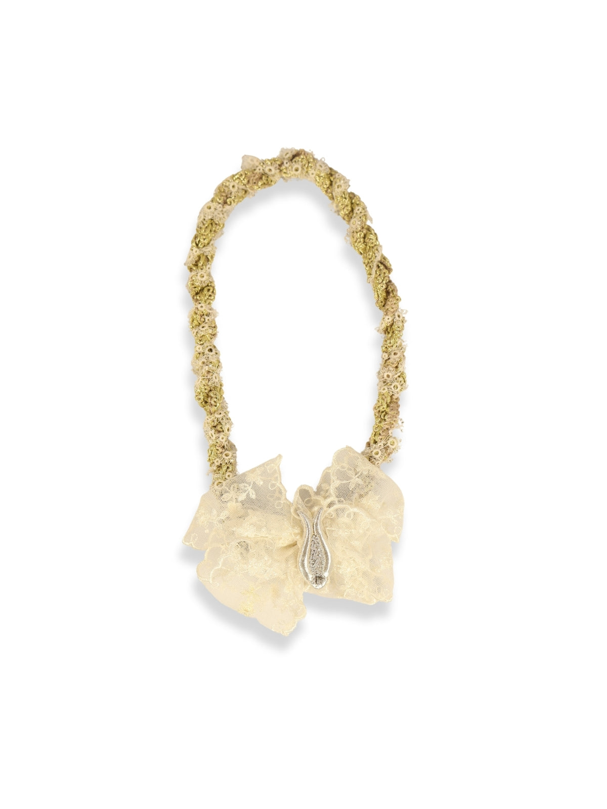 Tulip – French Lace Beaded Lace Necklace