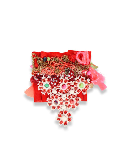 Tuğba – Memory of Red and Moving Ends Bracelet