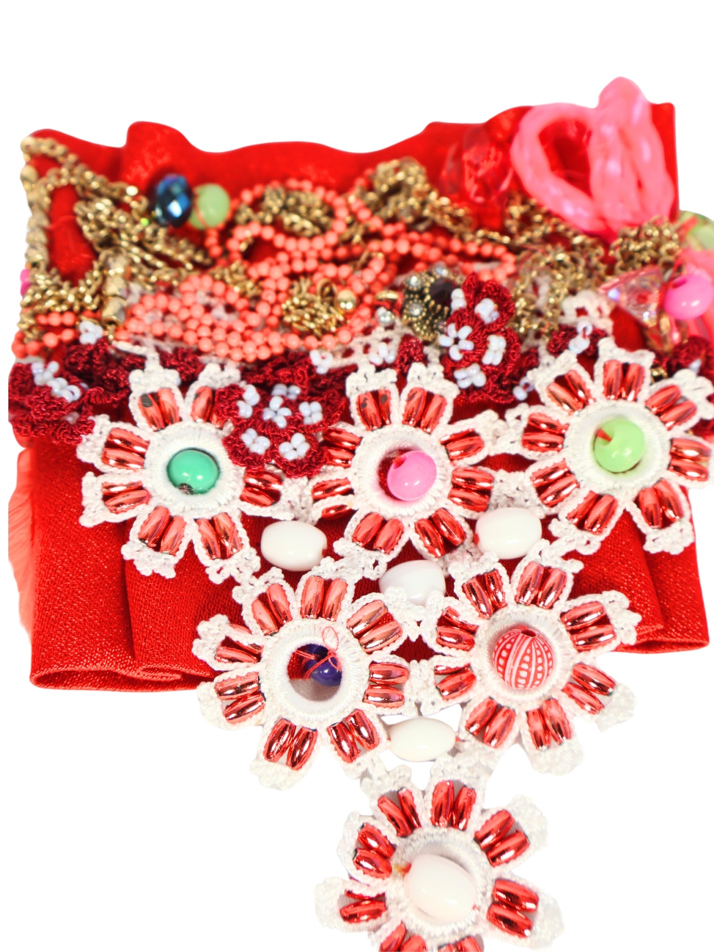 Tuğba – Memory of Red and Moving Ends Bracelet
