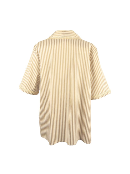 The Silence of the Coat of Arms – Hand Laced Men's Jacquard Collar Shirt