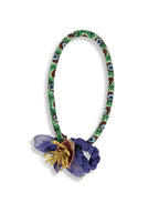 Bead Garden – Colorful Scarf Beaded Art Necklace
