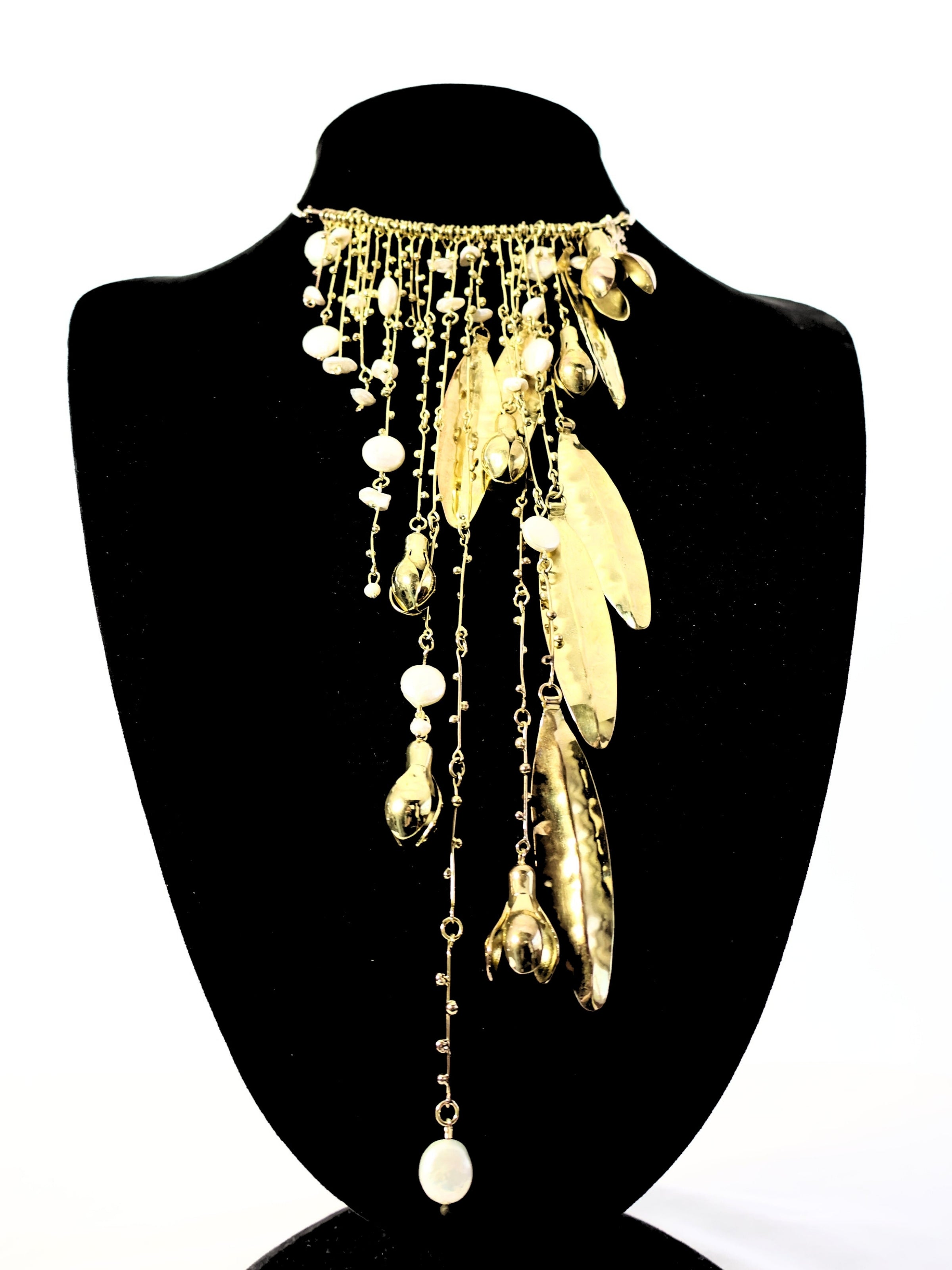 Pearl - Rice and Pearl Necklace