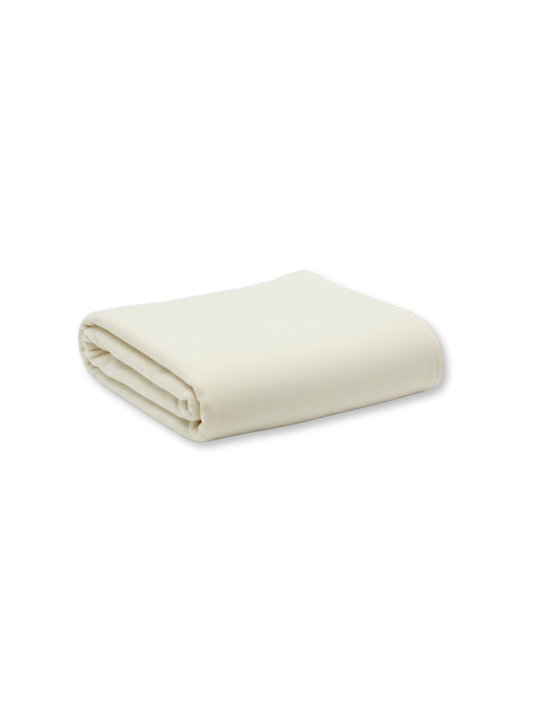 Krem Yün Dokunuş – Çift Kişilik Yatak Örtüsü / Battaniye