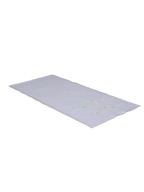 1965'lerde Beyaz İş Dolgu Tekniğiyle Desenlenmiş Sandık Eserinden Uyarlanan Dekoratif Örtü