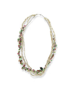 Chain Shadow – Chain Look Crochet Beaded Necklace
