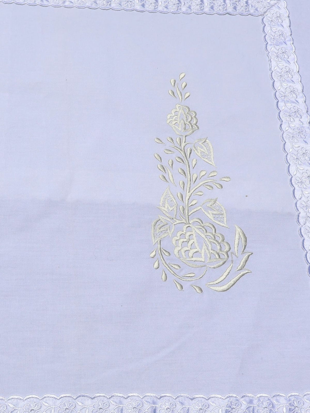 Beyaz Zarafet – El İşçiliği Keten Runner ve Amerikan Servis Takımı