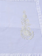 Beyaz Zarafet – El İşçiliği Keten Runner ve Amerikan Servis Takımı