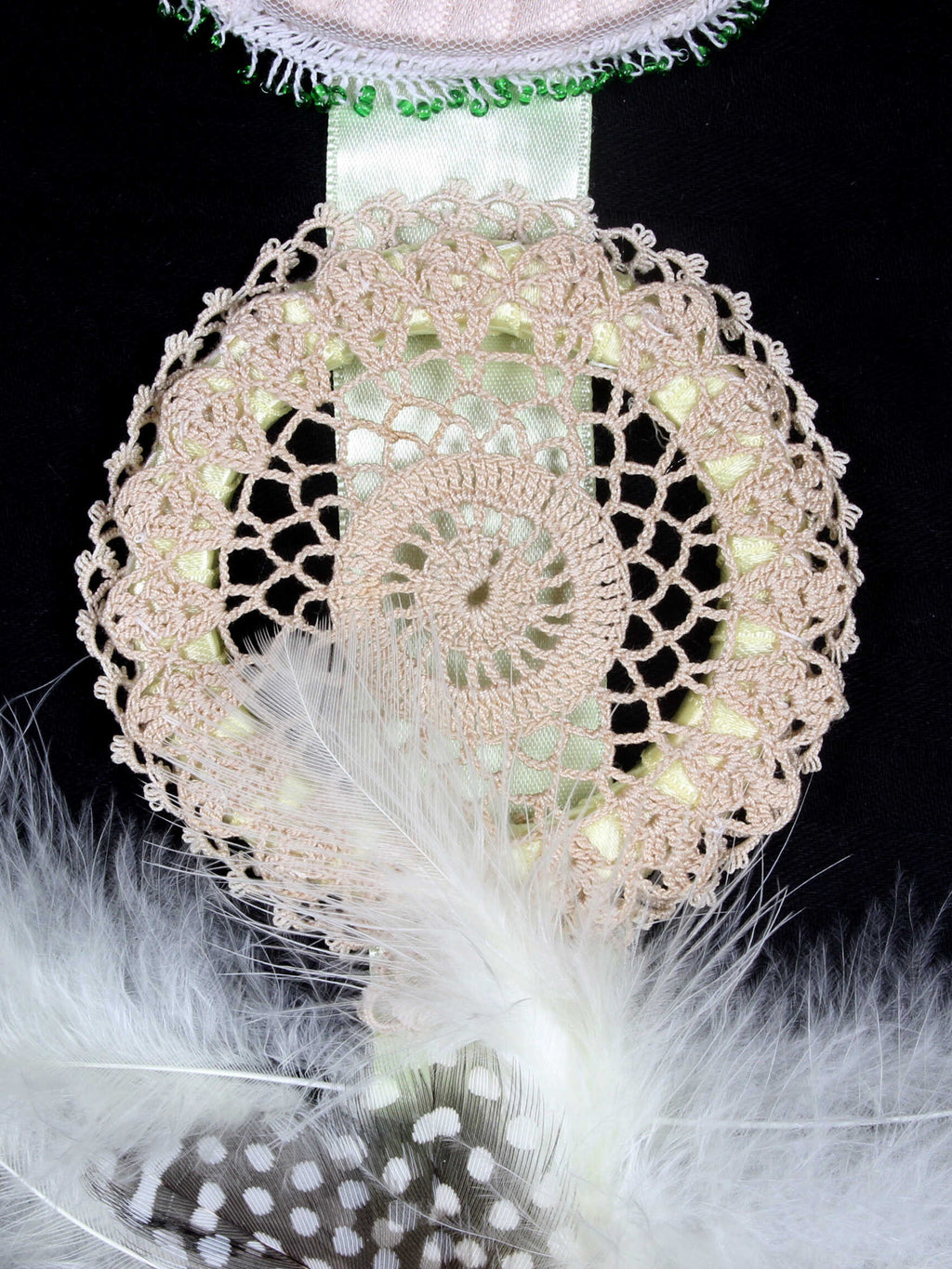 Meleğim - Vintage Süslemeli El Yapımı Dreamcatcher