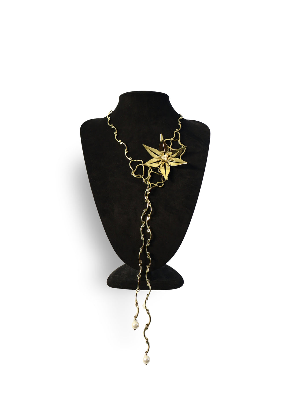 Iz's Star Leaf - Long Chain Necklace