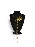 Iz's Star Leaf - Long Chain Necklace