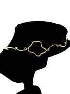 Iz's Star Leaf - Long Chain Necklace