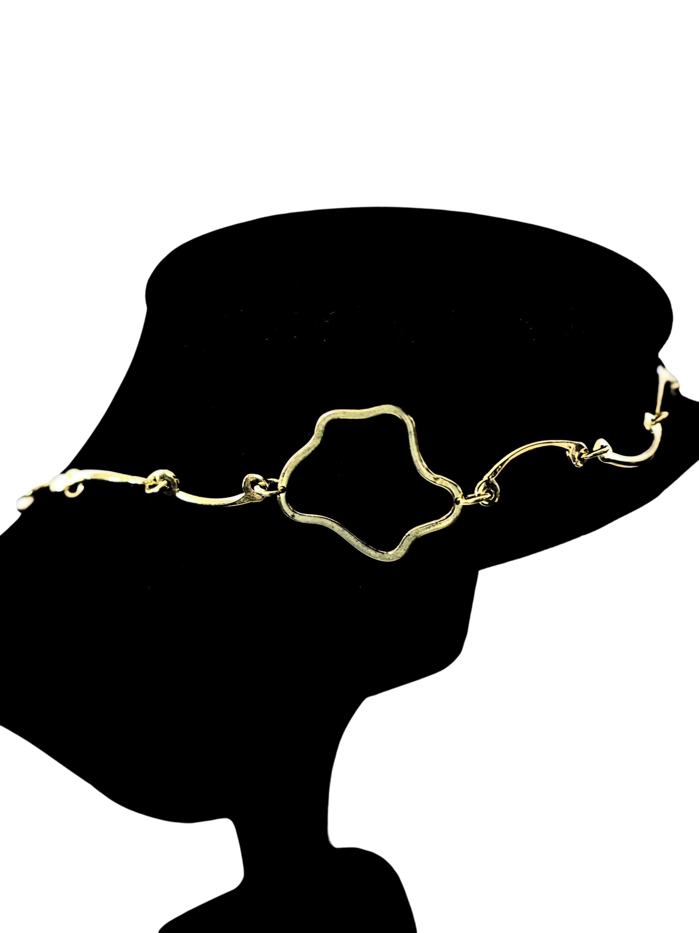 Iz's Star Leaf - Long Chain Necklace
