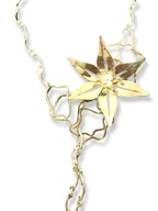 Iz's Star Leaf - Long Chain Necklace