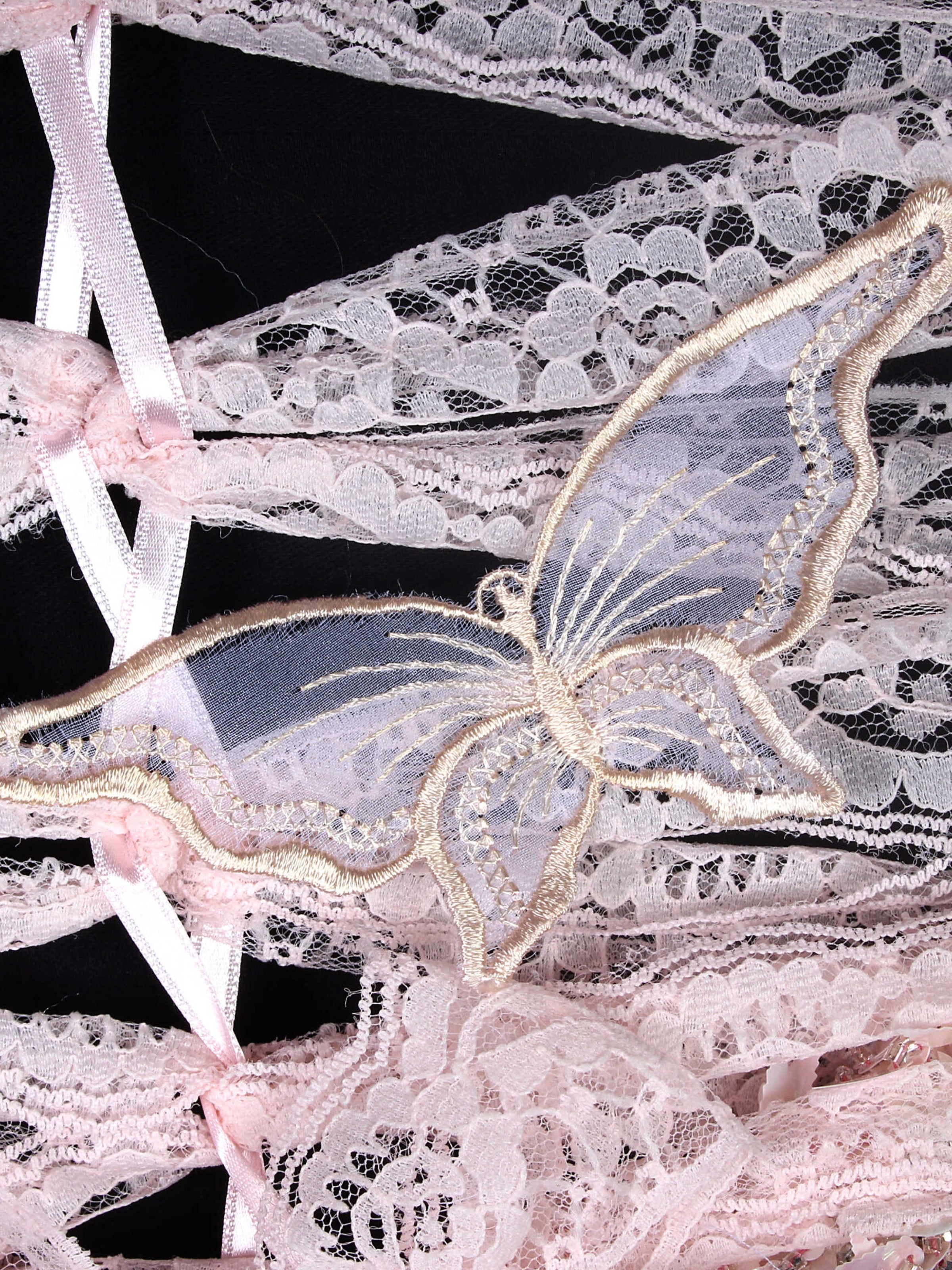 Kelebeğim - Vintage Süslemeli El Yapımı Dreamcatcher