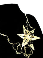 Iz's Star Leaf - Long Chain Necklace
