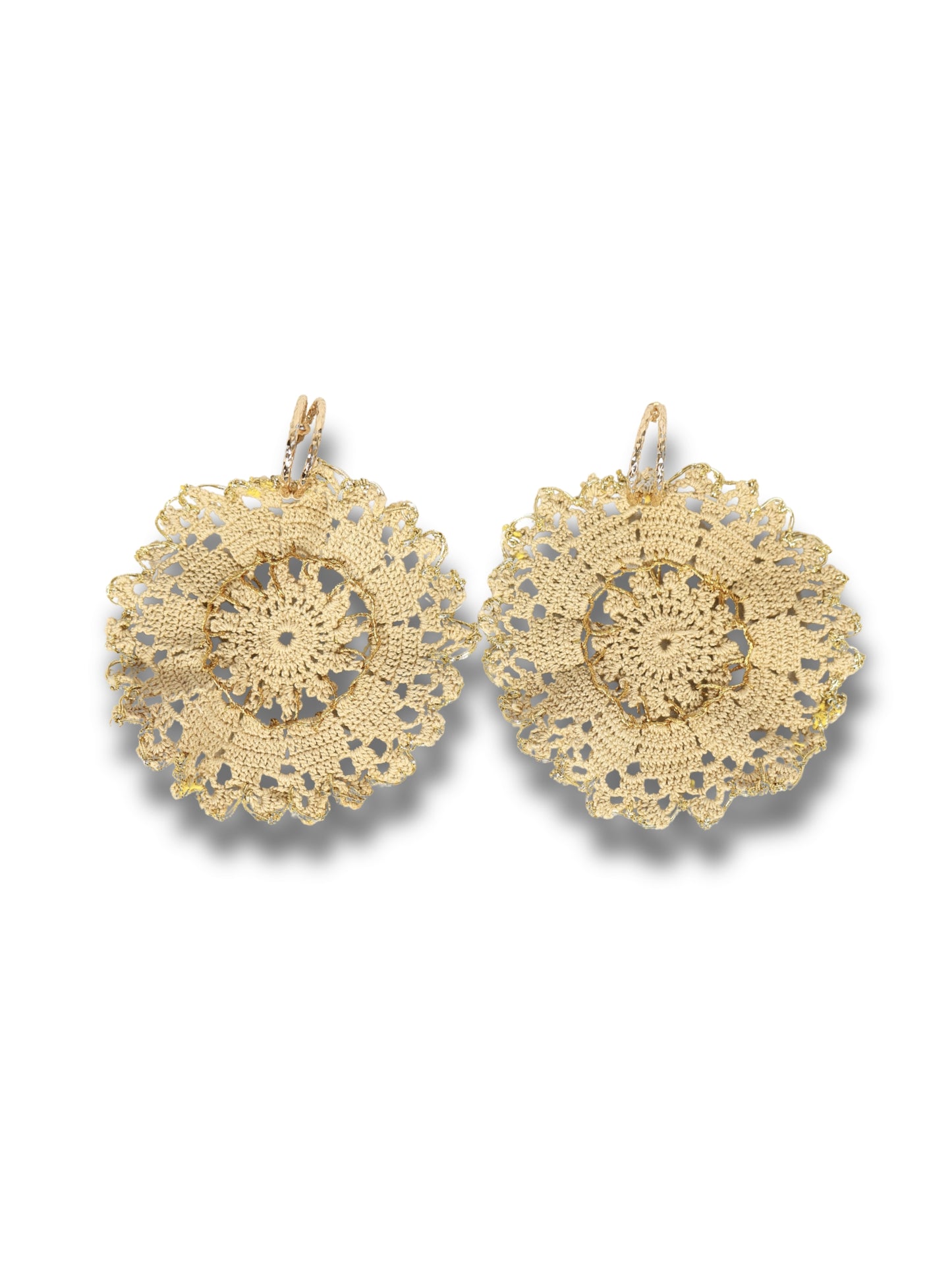 Zerre – Gold Simli El İşi Küpe