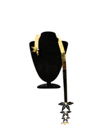 Golden Walk – Brass and Pearl Necklace