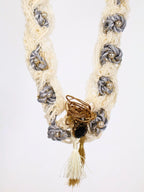 Lemis – Düğümlü İnci Formlu Çiçek Kolye