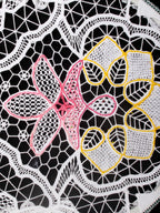 Kalbimdeki Güneş - Antika Dantelli El Yapımı Vintage Dreamcatcher
