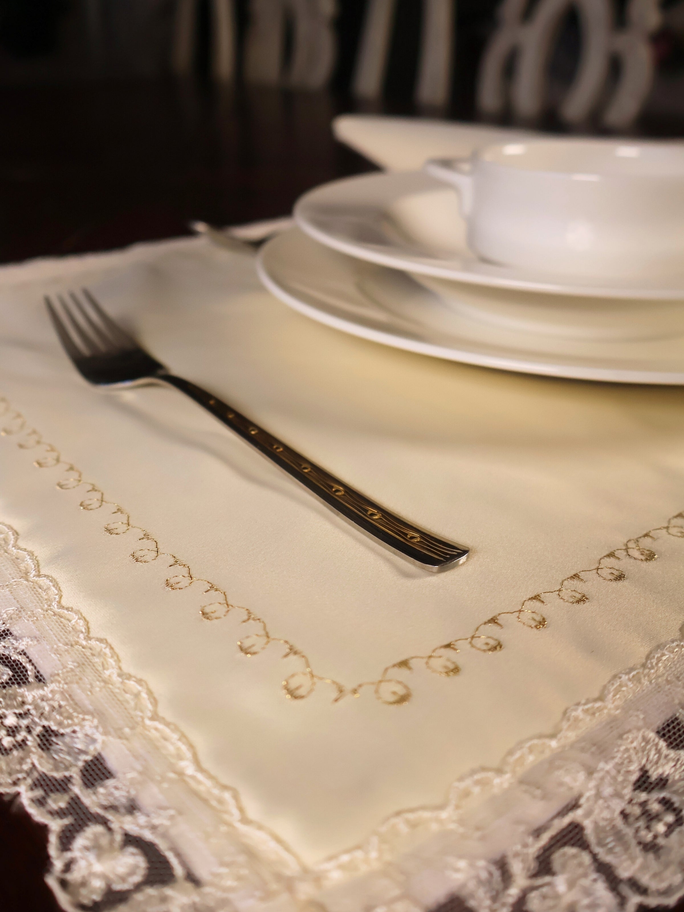 saten elde işlemeli çeyiz amerikan servis