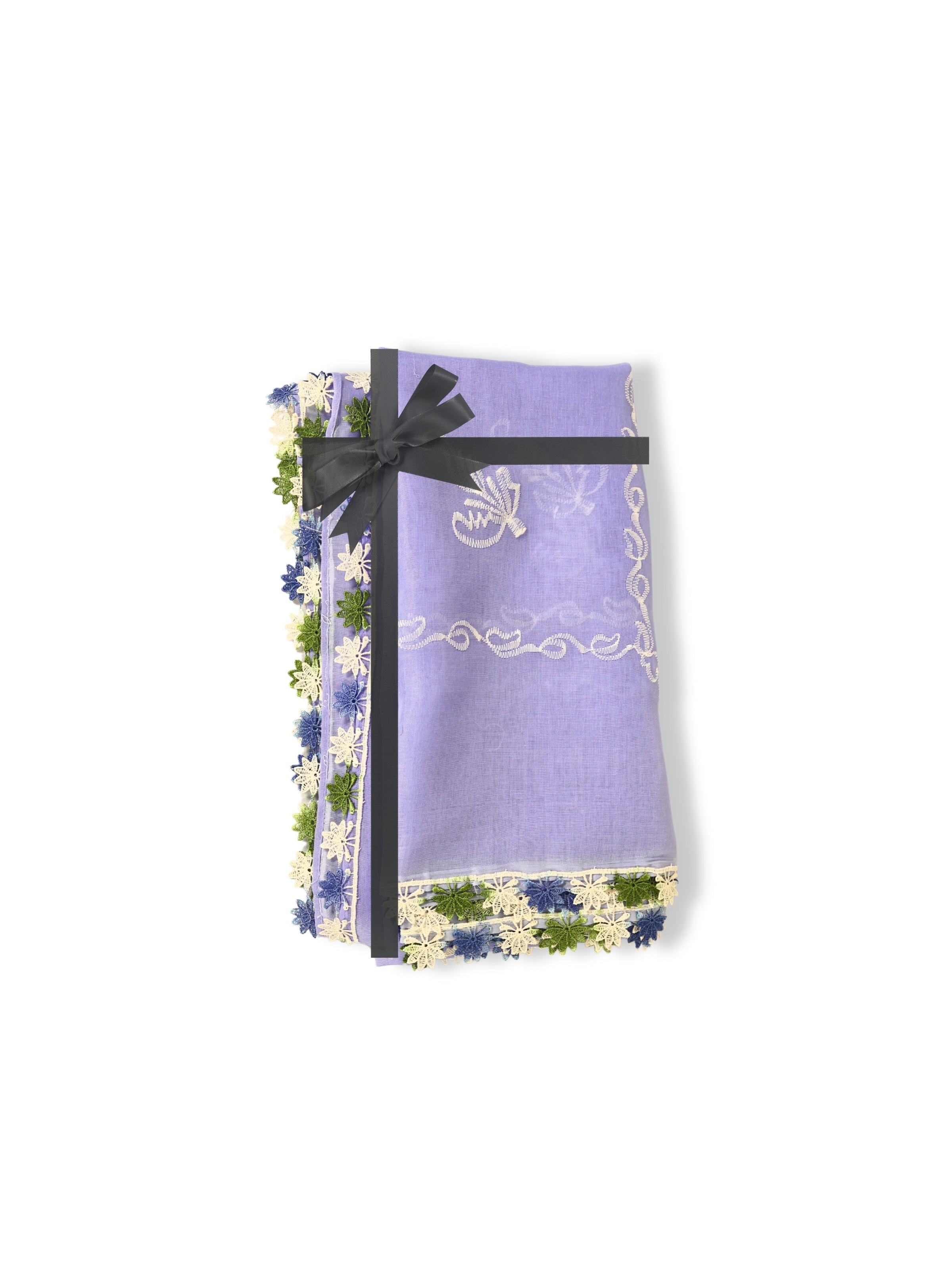 Lavender Garden - Transparent Tulle Pareo