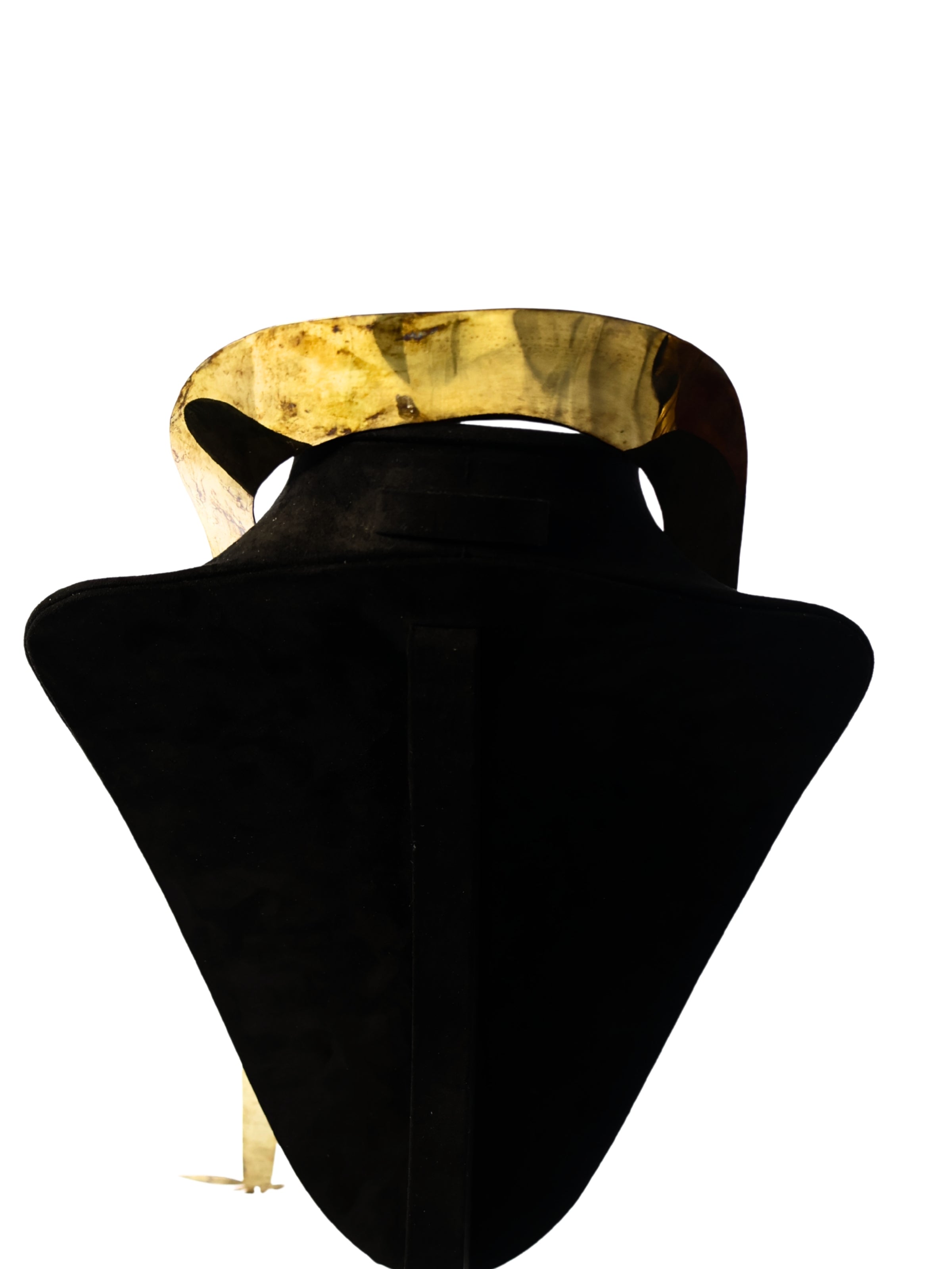 Golden Walk – Brass and Pearl Necklace
