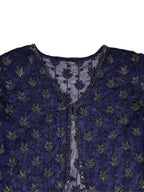 Gece Lalesi – Lacivert Üzeri El İşlemeli Ceket