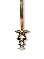 Golden Walk – Brass and Pearl Necklace