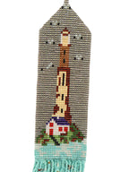 Nevbahar – Turkuaz Boncuklu Yapı Desenli Kolye