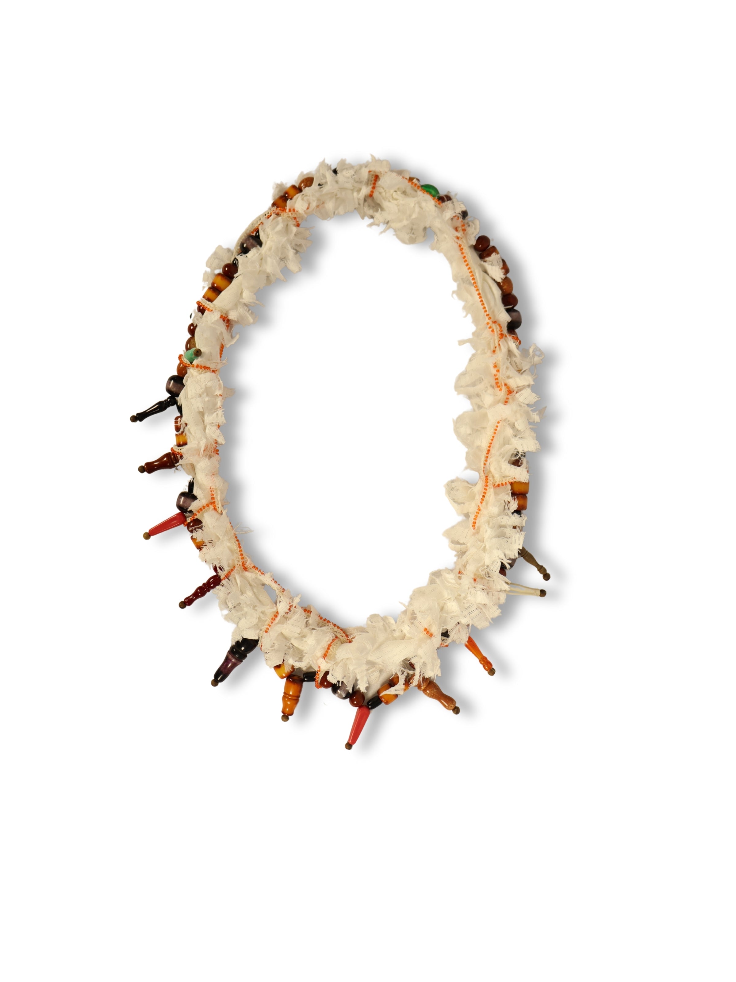 Hatıra Boncuk – Vintage Yazma ve Tespih Boncuklu El Yapımı Kolye