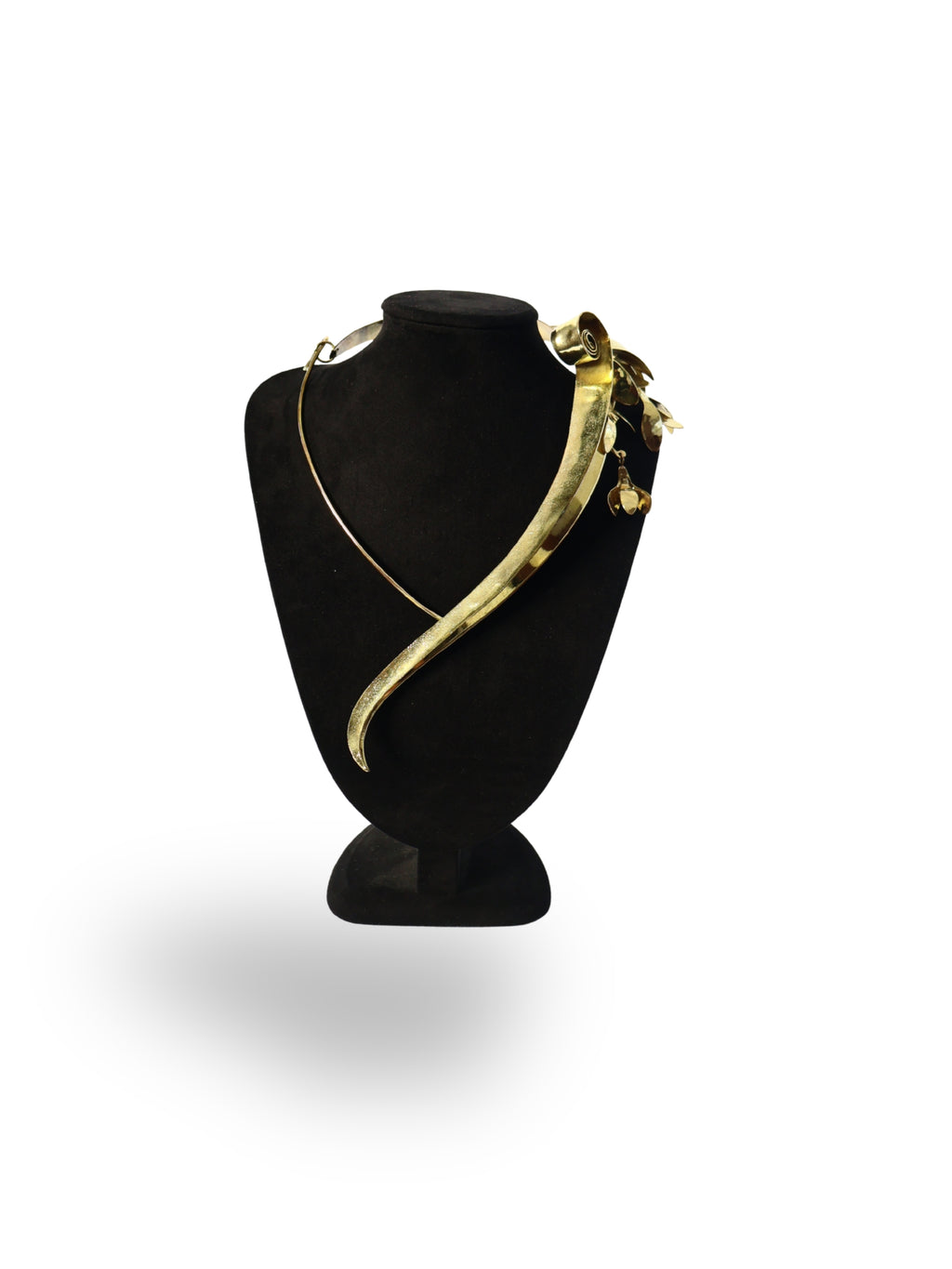 Trace's Curve – Rice-Shaped Necklace